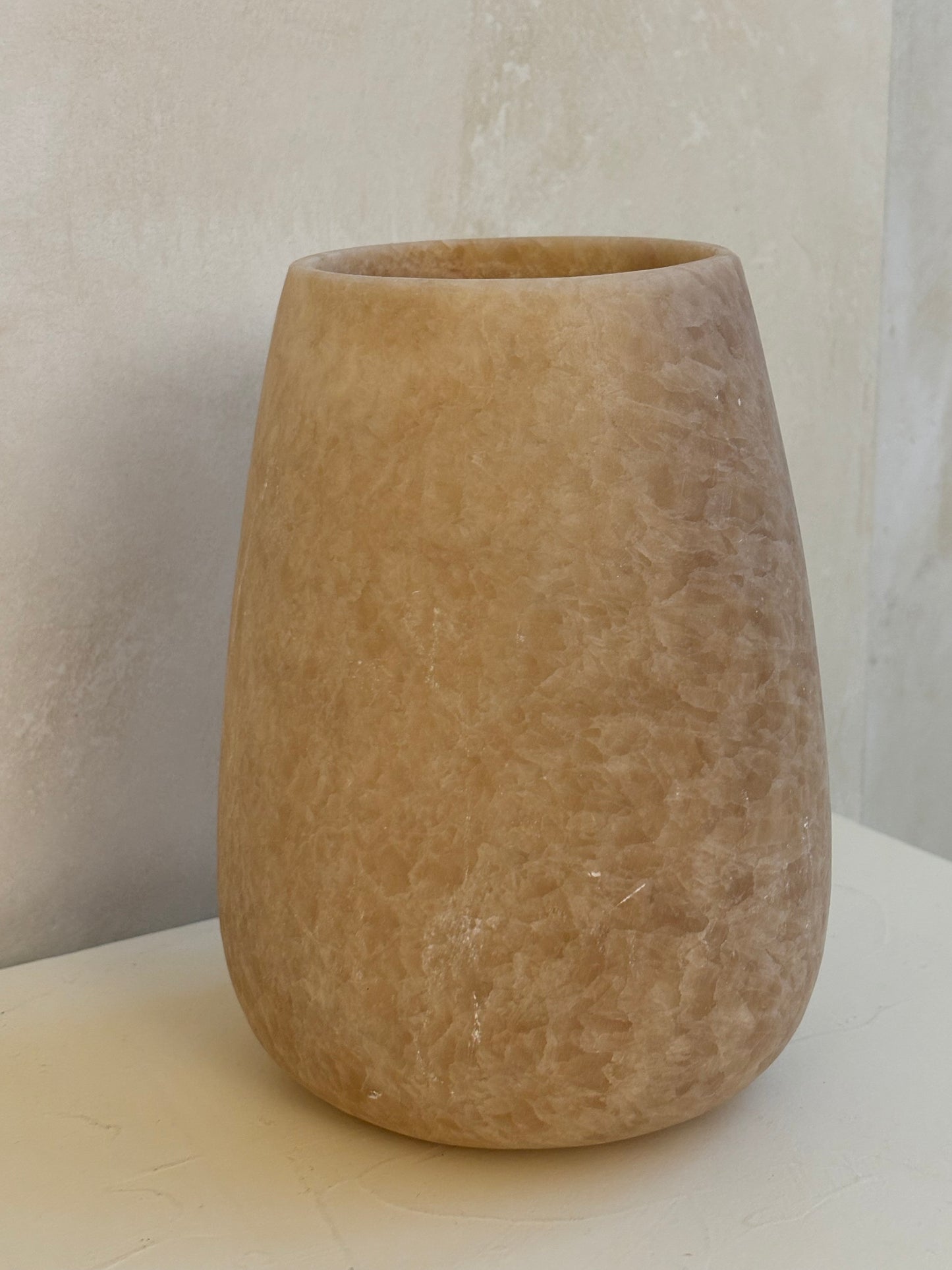 XL Albasten waxinelichthouder 15