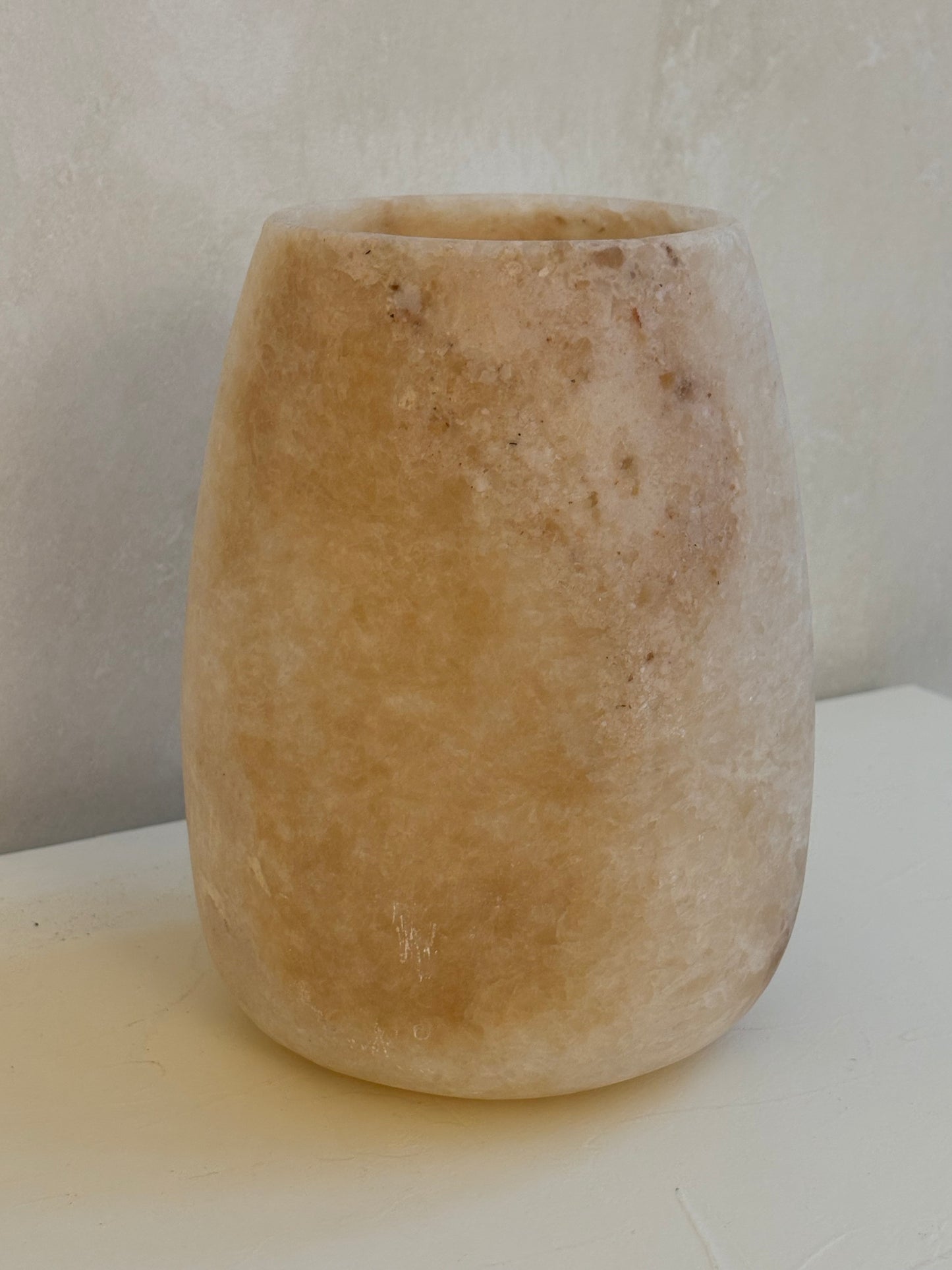 Xl Albasten waxinelichthouder 10