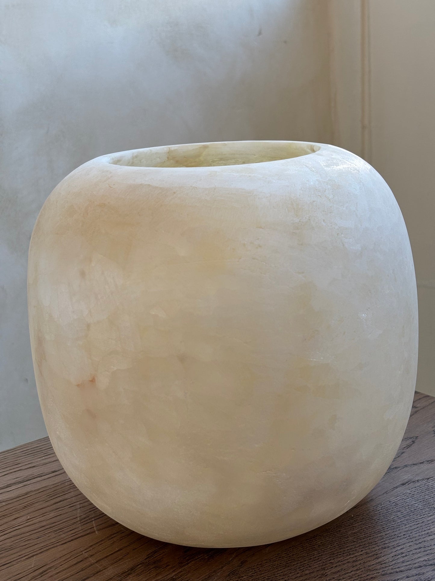 XXXL albasten waxinelichthouder 49