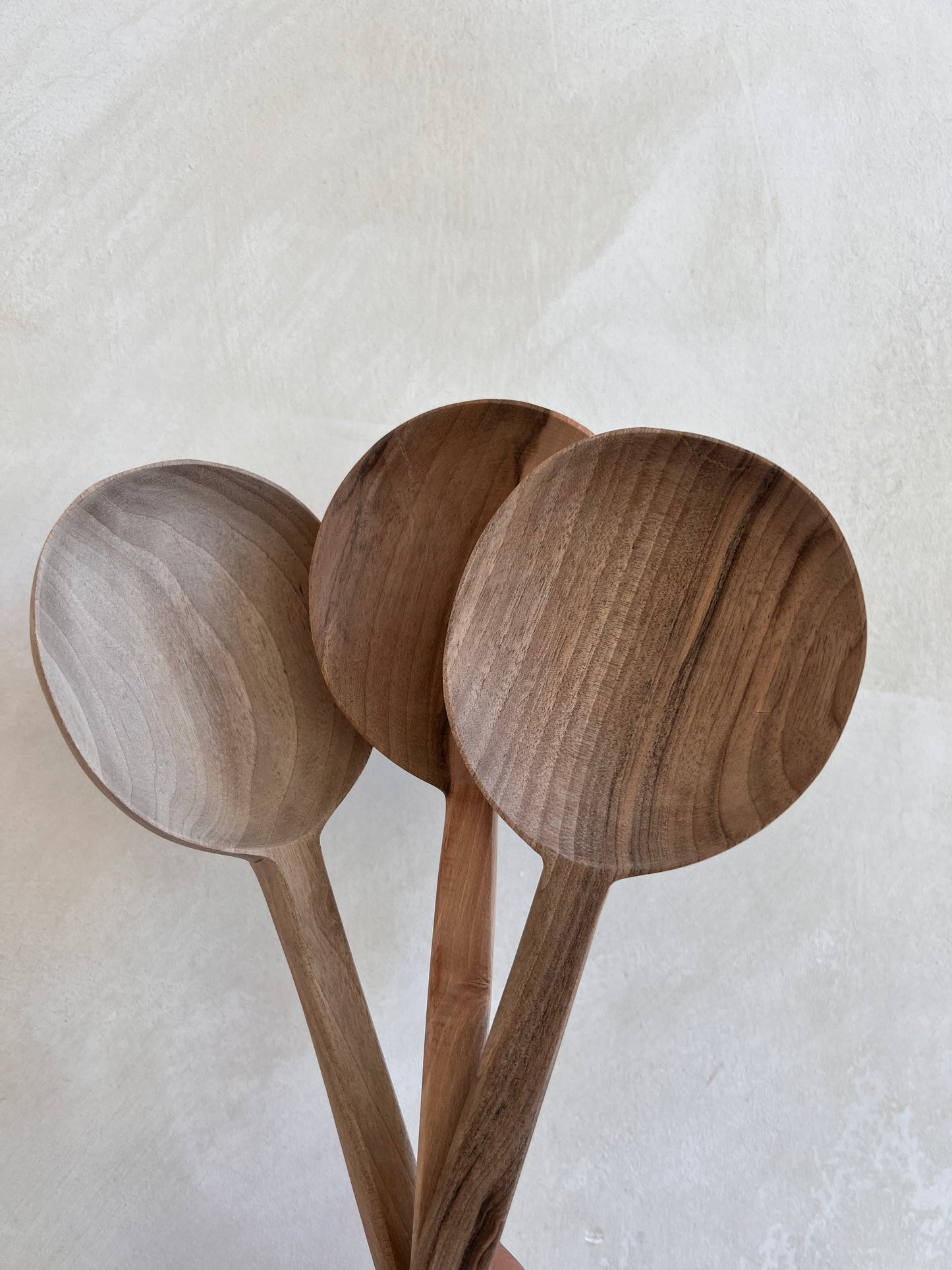 Houten opscheplepel