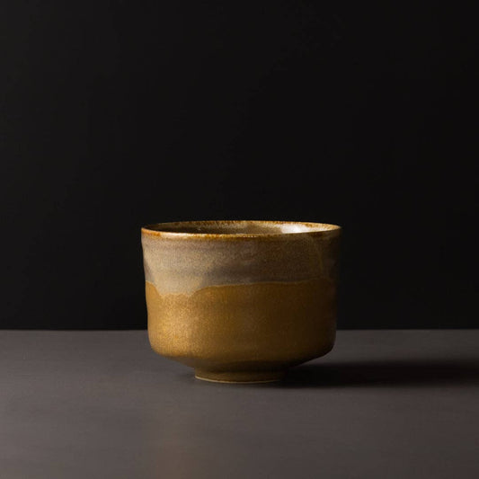 Matcha-theekom Karamel