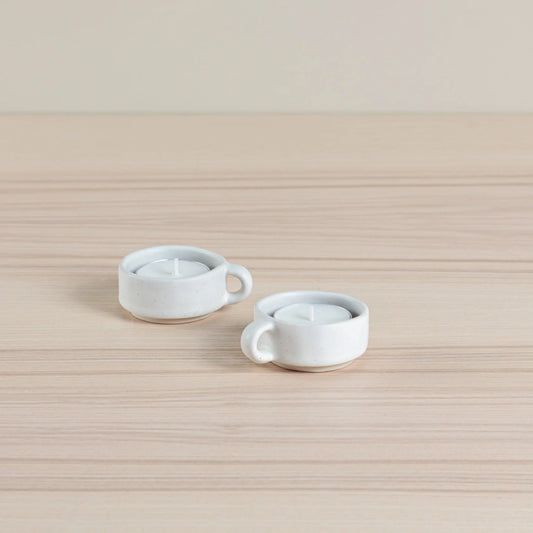 Keramieken theelichthouder