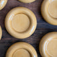 Golden sage round tray