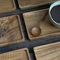 Houten aesthetic onderzetter