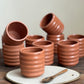 Boba bubble mok - terracotta