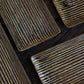 Sashimi Bord Amber Contour Glazuur