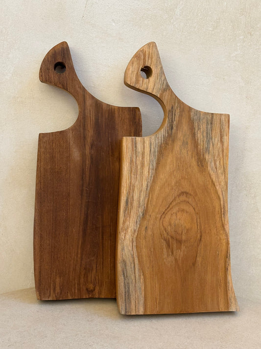 Teakhouten serveerplank