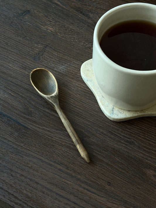 Houten lepel van mangohout