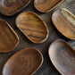 Teakhouten platter