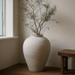 KYOMI — grote beige vloervaas
