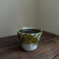 Aesthetic mok wit met groen - XL