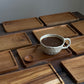 Houten aesthetic onderzetter