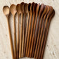 Teakhouten lepel