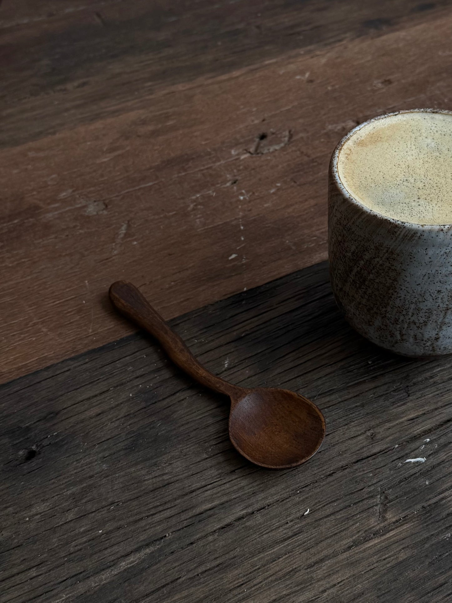 Organische lepel - dark oak