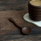 Organische houten lepel — dark oak