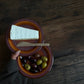 Aperitiefbord — terracotta oranje
