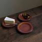 Aperitiefbord — terracotta oranje