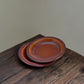 Aperitiefbord — terracotta oranje
