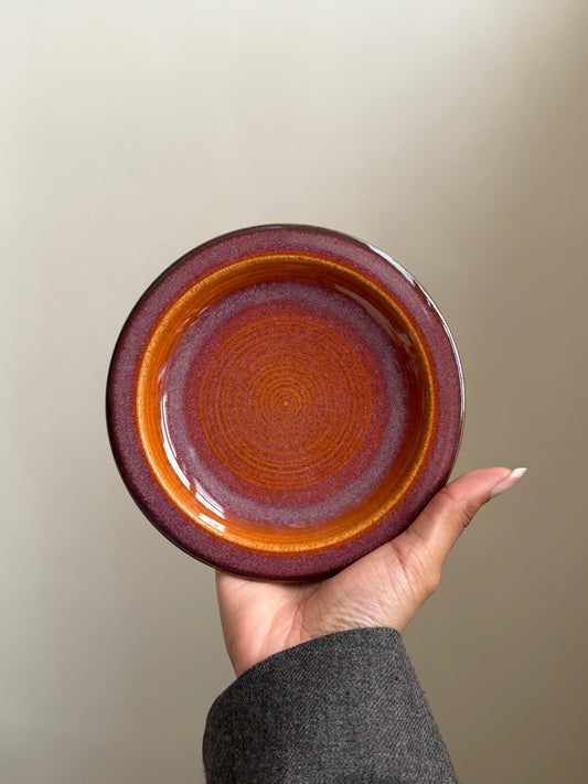 Aperitiefbord — terracotta oranje