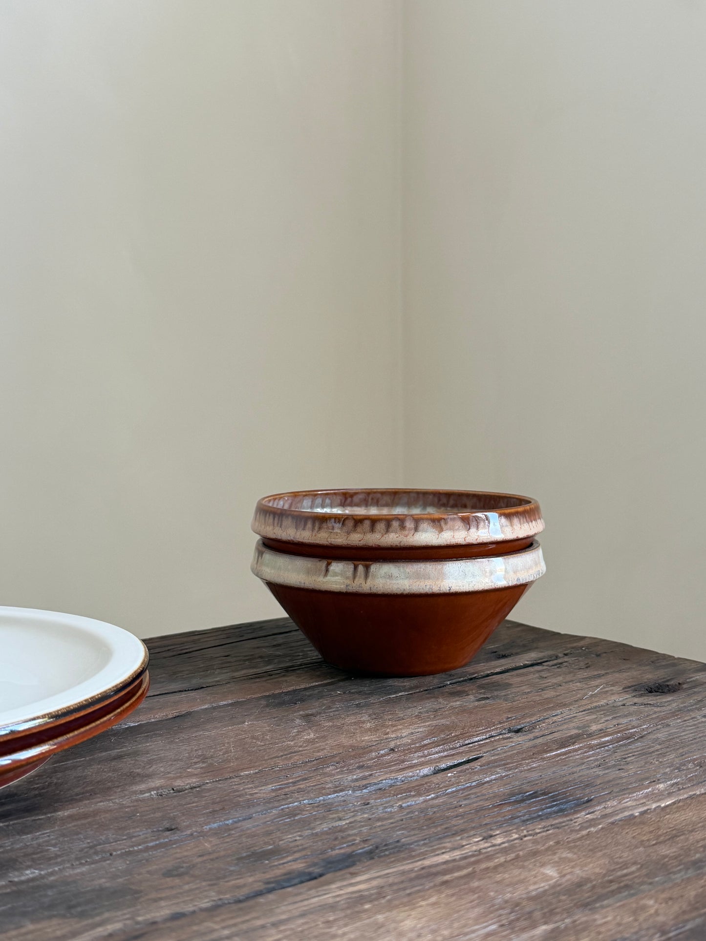 Kleine serveerschaal – terracotta oranje