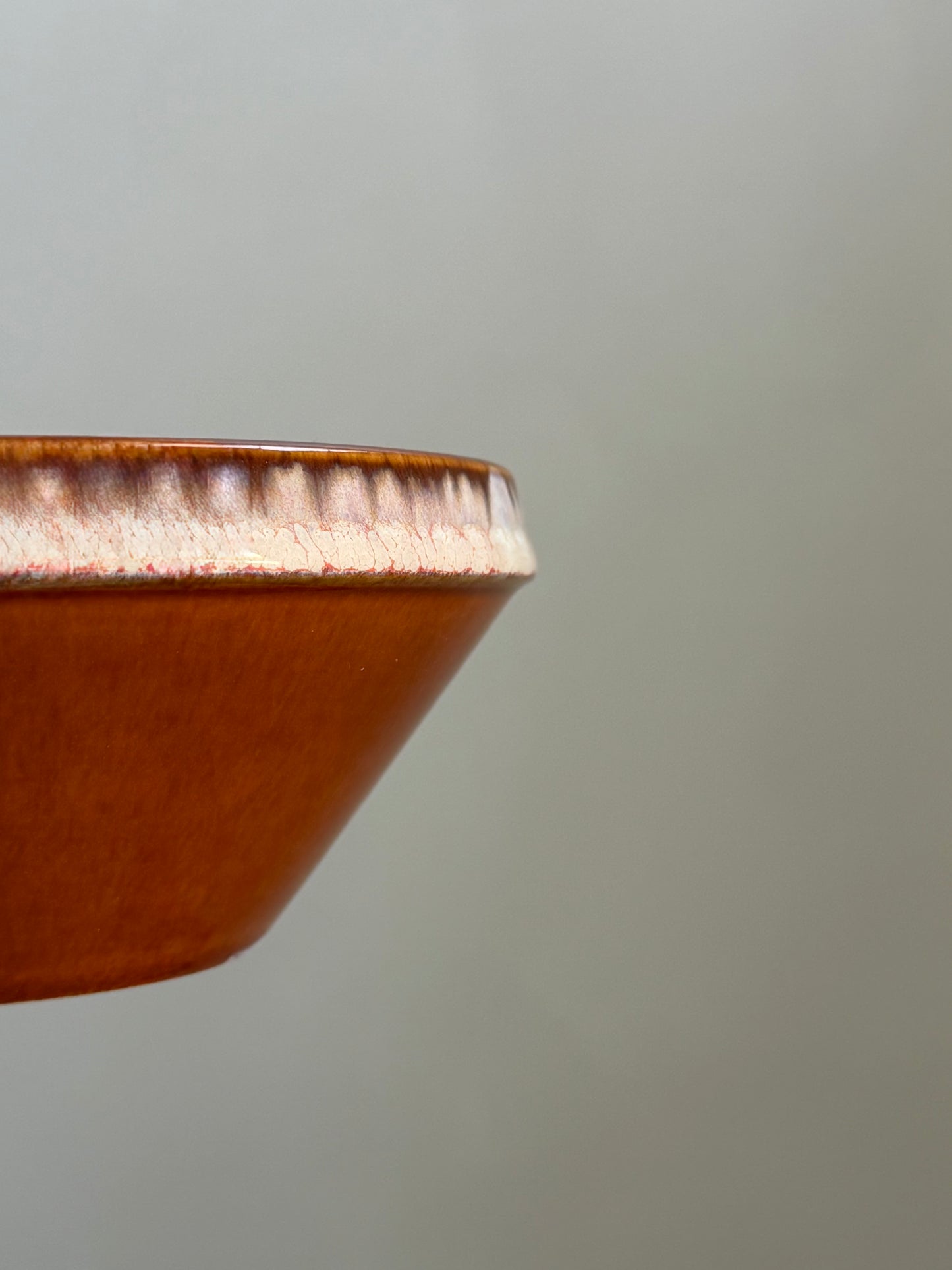 Kleine serveerschaal – terracotta oranje