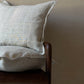 Lichtbeige kussenhoes met structuur