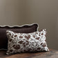 Thea - bruine print kussenhoes