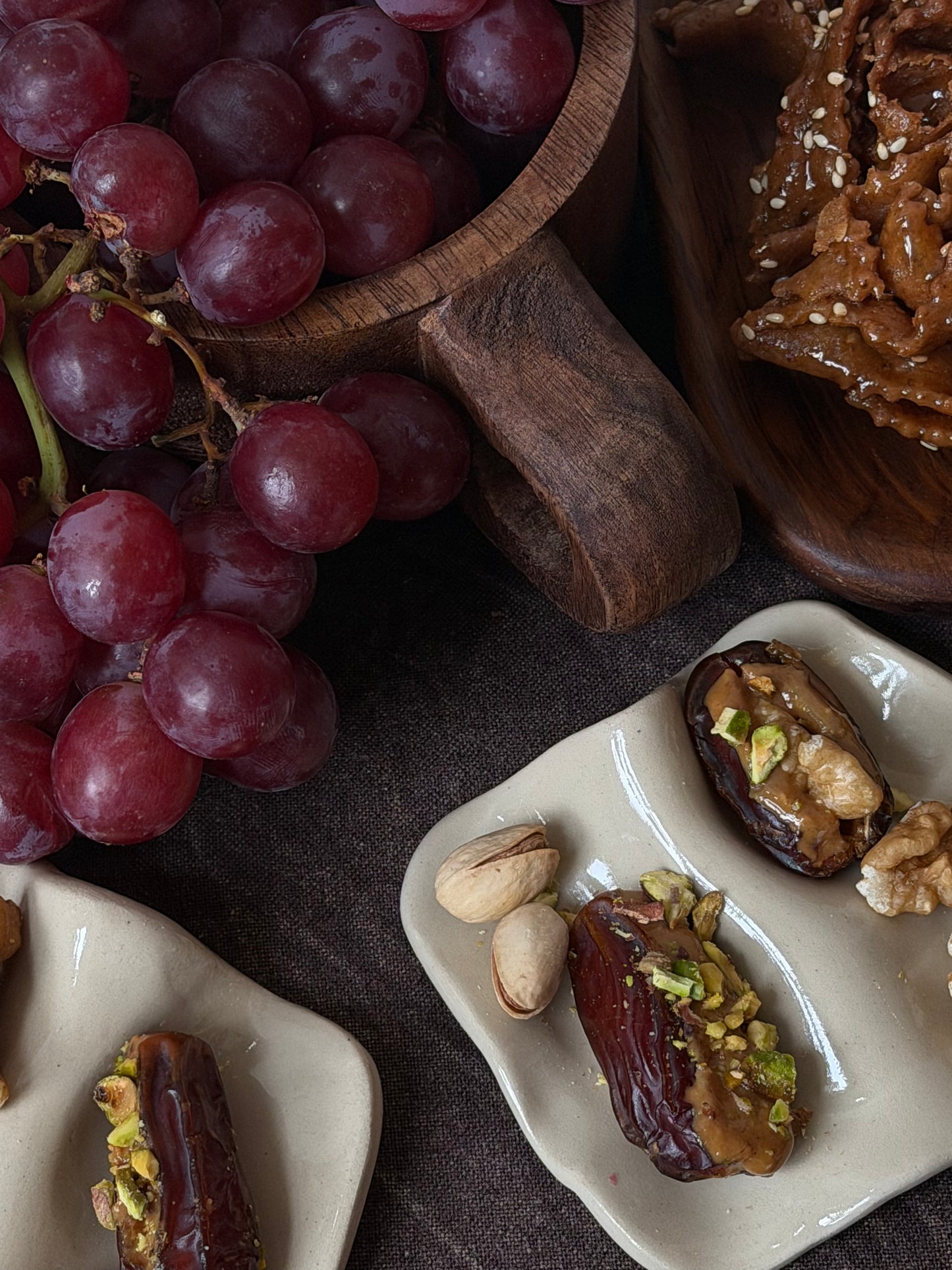 mini platter - date holder