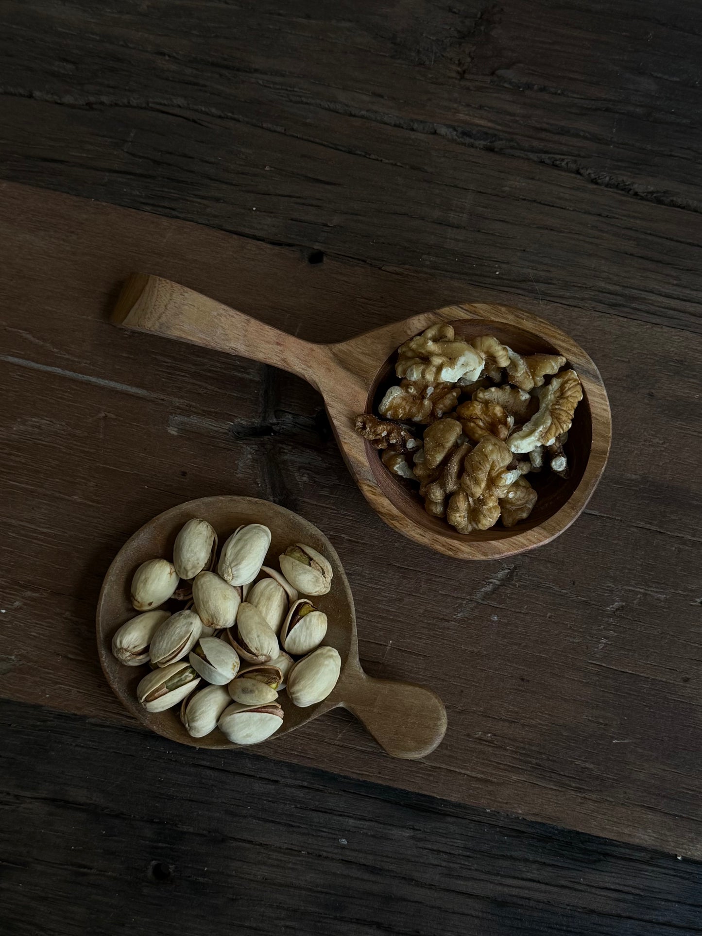 Tapaslepels van hout — set van 2