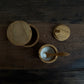 Kleine houten voorraadpotjes — set van 2