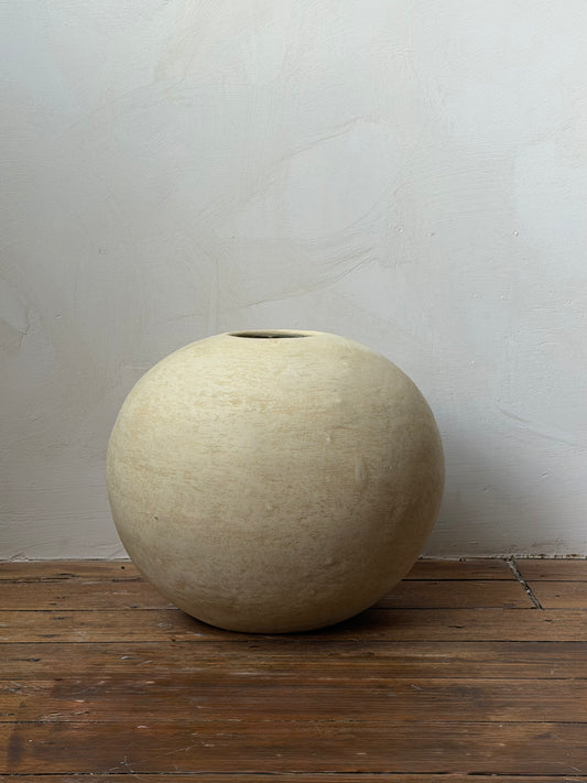 YOKO — beige ronde vaas