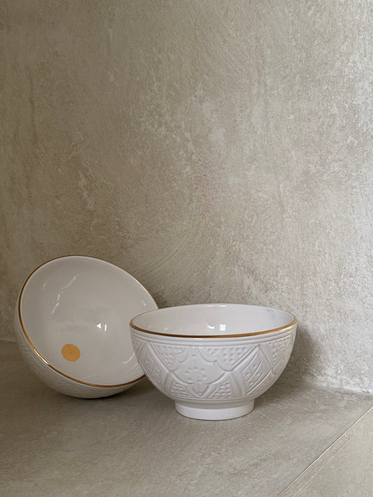 Witte kom chabi chic