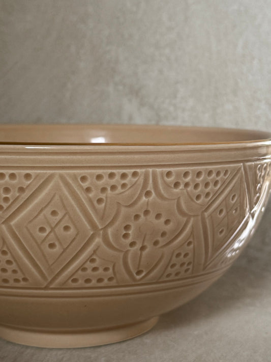 Lichtroze kom chabi chic