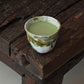Aesthetic mok wit met groen - XL