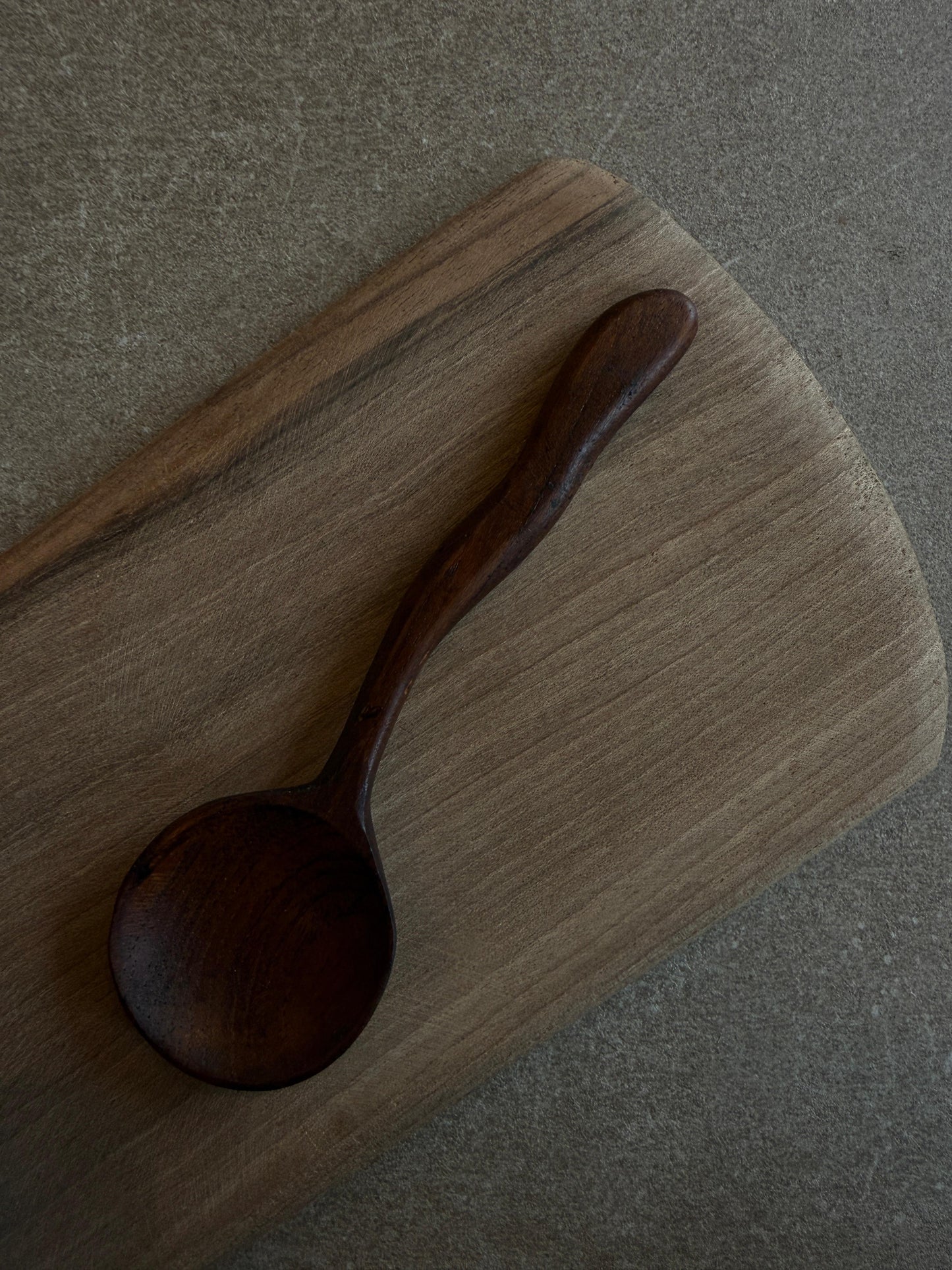 Organische lepel - dark oak
