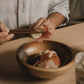 Wabi Sabi glazuur ontbijtbord