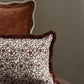 Thea - bruine print kussenhoes